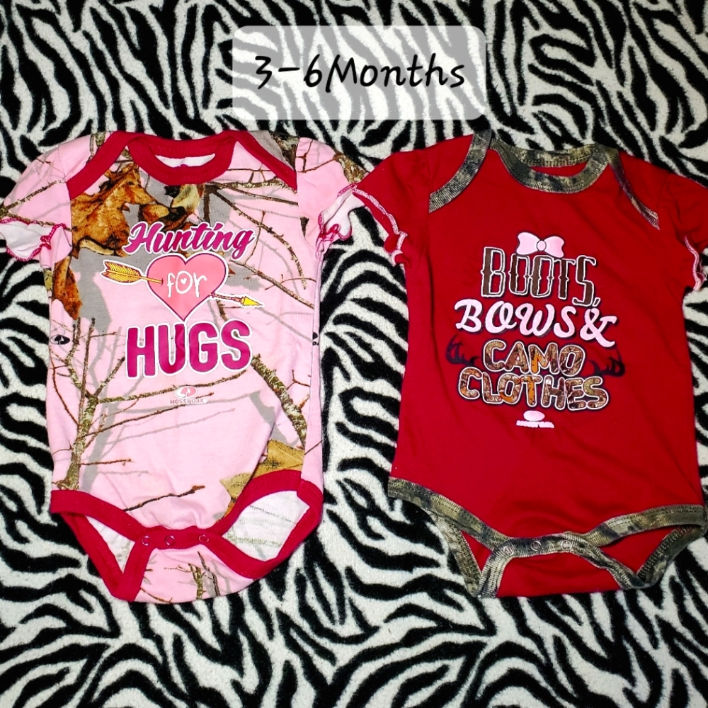 Baby Camo Onsie 3-6M